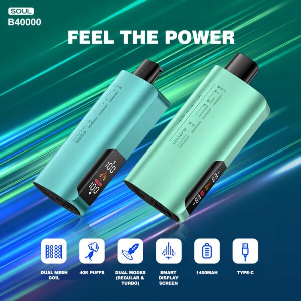 IGET Soul B40000 Disposable Vape