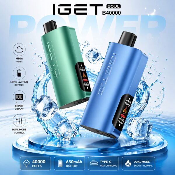 IGET Soul B40000 Disposable Vape
