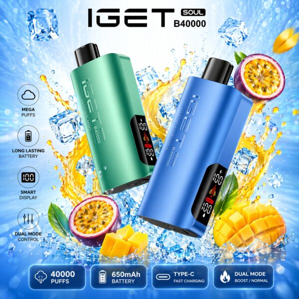 IGET Soul B40000 Disposable Vape