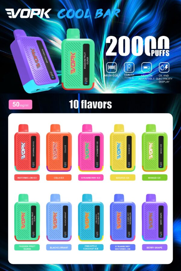 VOPK cool bar<br>20000 puffs